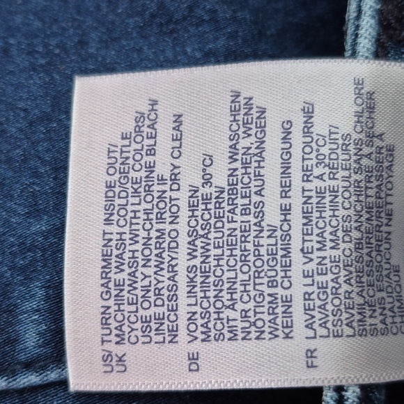 NYDJ Lift Tuck Technology Straight Leg Jeans Sz 12 Good Condition - Picture 9 of 10